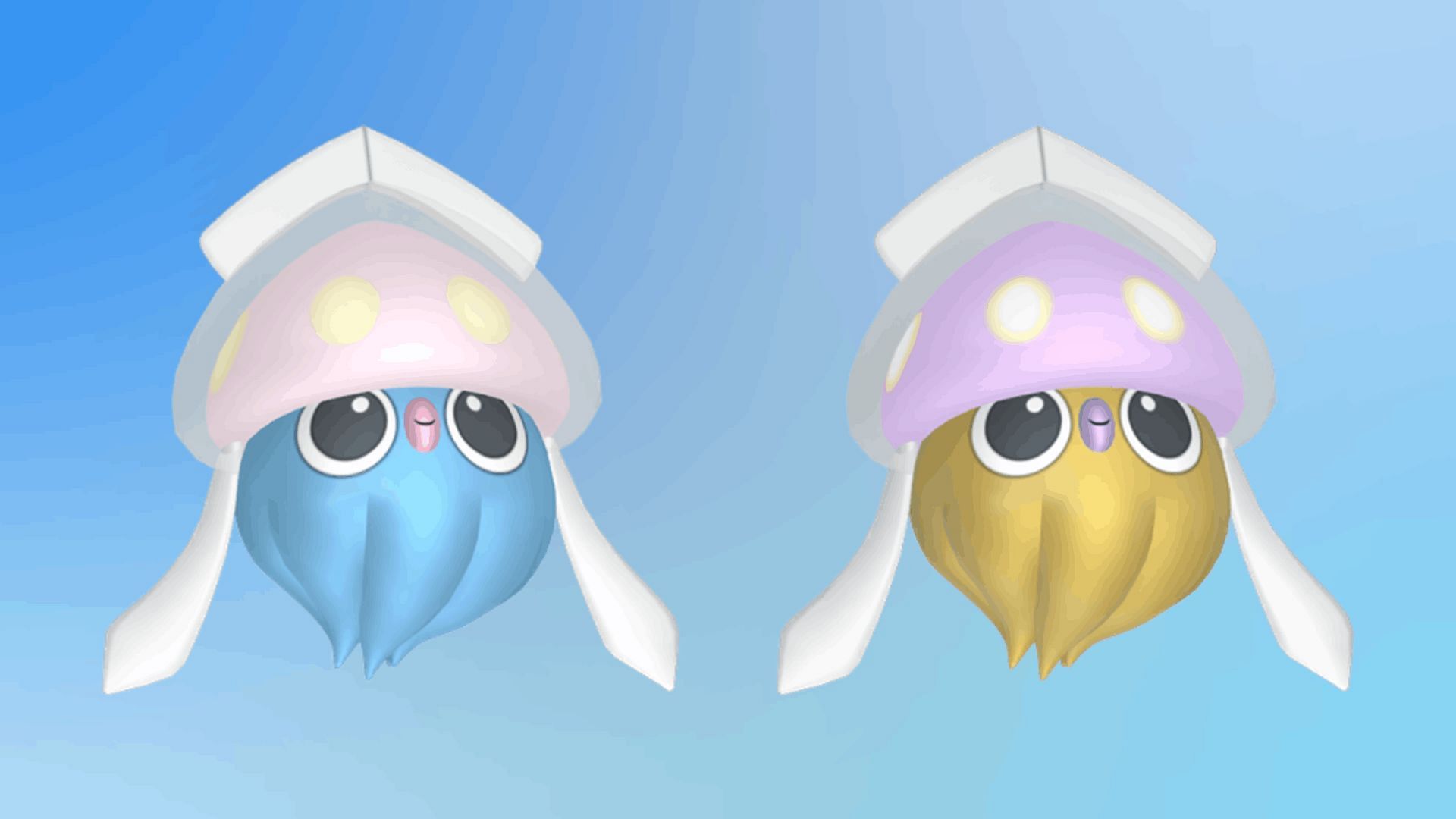 Inkay shiny comparison (Image via TPC)
